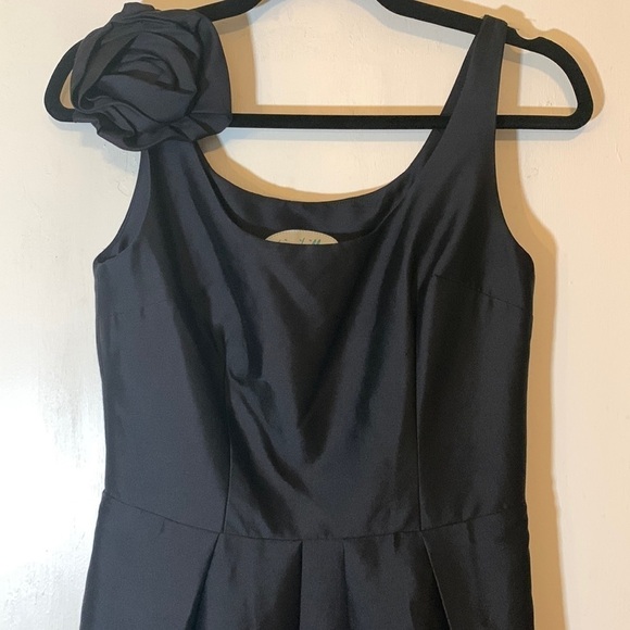 Kimibilla Silk and Wool Pleated Flower Rosette Dress, 2 - Picture 1 of 10